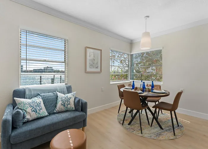 With Heated Pool - Waterfront View, Steps To - Coral C-2 Resort *